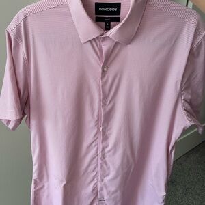 Bonobos Men's Pink Button Down Shirt